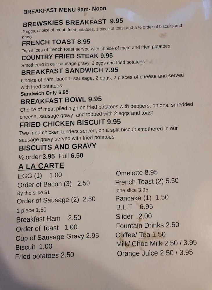 Brewskies Pub & Eatery Menu image 4